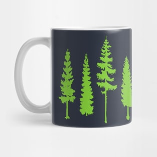 Trees silhouette Mug